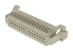 SAMTEC ISD1-17 RCPT HOUSING, 34POS, 2ROW, 2.54MM, WHT