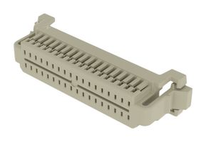 SAMTEC ISD1-18 RCPT HOUSING, 36POS, 2ROW, 2.54MM, WHT