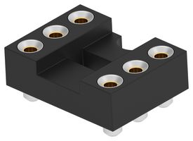 TE CONNECTIVITY 2485267-1 DIP SOCKET, 6POS, 2ROW, 2.54MM, SMD ROHS COMPLIANT: YES
