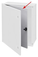 BOPLA 42554202 INNER DOOR, LOCK, 132MM, POLYESTER ROHS COMPLIANT: YES