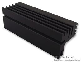 FISCHER ELEKTRONIK SK 125/84 SA Heat Sink, EU Card, 5.8 C/W, 28 mm, 84 mm, 84 mm RoHS Compliant: Yes
