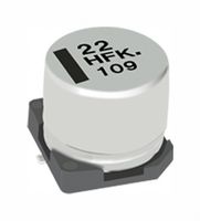 PANASONIC EEEFN1J101L CAP, ALU ELEC, 100UF, 63V, SMD CAN