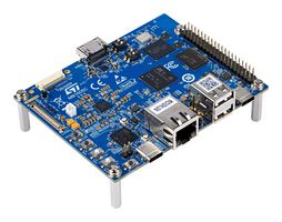 STM32MP257F-DK: AI-ready dev kit with dual-core Cortex-A35, Cortex-M33, GPU, and rich I/O for advanced edge computing and vision applications