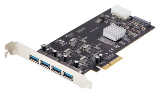 STARTECH P5Q4A-USB-CARD USB PCIE EXPANSION CARD, 4PORT, 5GBPS