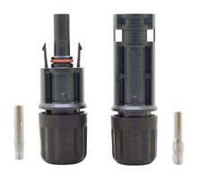 HELLERMANNTYTON 147-50001 SOLAR CABLE CONN, MALE/FEMALE, 1.5KV ROHS COMPLIANT: YES