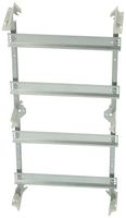 FIBOX DRS EKU 5638 4X19M DIN RAIL SET, STEEL, 134MMX359MMX536MM ROHS COMPLIANT: YES