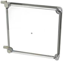 FIBOX EKO 30-T-2FSH HINGED COVER, TRANSPARENT, 30X280X280MM ROHS COMPLIANT: YES