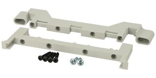 FIBOX MB 60MM BUS BAR HOLDER SET, 50X216X10MM ROHS COMPLIANT: YES