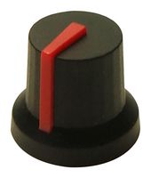 MULTICOMP PRO MP-CL170842FR KNOB, D SHAFT, 16.2MM, RED ROHS COMPLIANT: YES