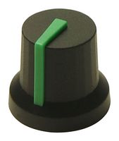 MULTICOMP PRO MP-CL170847FR KNOB, D SHAFT, 16.2MM, GREEN ROHS COMPLIANT: YES