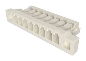 AMPHENOL COMMUNICATIONS SOLUTIONS 10159026-1008LF CONN HOUSING, R/A RCPT, 8POS, 0.8MM, NAT