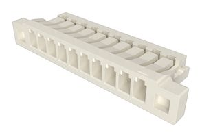 AMPHENOL COMMUNICATIONS SOLUTIONS 10159026-1010LF CONN HOUSING, R/A RCPT, 10P, 0.8MM, NAT