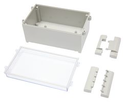MULTICOMP PRO MP015493 ENCLOSURE, MULTIPURPOSE, ABS, PC, GREY ROHS COMPLIANT: YES