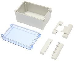 MULTICOMP PRO MP015494 ENCLOSURE, MULTIPURPOSE, ABS, PC, GREY ROHS COMPLIANT: YES
