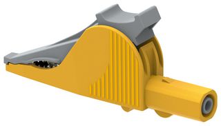 MULTICOMP PRO MP-ACL-1000V-Y ALLIGATOR CLIP, YELLOW, 36A, 1KV, 32MM ROHS COMPLIANT: YES