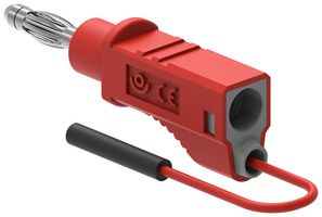 MULTICOMP PRO MP-FEML-BSR BANANA MACHO-HEMBRA, RJO, 3A, 60V, 500MM