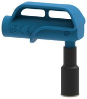 MULTICOMP PRO MP-RA11MAG-B MAGNETIC ADPTR 11MM, R/A SCKT 4MM, BLUE
