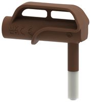 MULTICOMP PRO MP-RA6MAG-BRO MAGNETIC ADPTR 6MM, R/A SCKT 4MM, BRWN