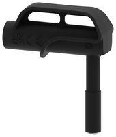MULTICOMP PRO MP-RA6.6MAG-BL MAGNETIC ADPTR 6.6MM, R/A SCKT 4MM, BLK