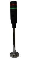 IDEC LD6A-2PZQB-RG LED SIGNALIGHT TOWER, GRN/RED, 90DB, 24V