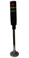 IDEC LD6A-3PZQB-RYG SIGNALIGHT TOWER, GRN/RED/YEL, 90DB, 24V