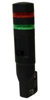 IDEC LD6A-2WZQB-RG LED SIGNALIGHT TOWER, GRN/RED, 90DB, 24V