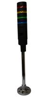 IDEC LD6A-4PZQB-RYGS SIGNALIGHT TOWER, BLU/GRN/RED/YEL, 90DB