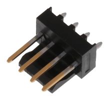 MOLEX 171856-4004 CONN, PCB HEADER, 4P, 1R, 2.54MM, TH