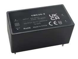 MULTICOMP PRO MPC20-5 POWER SUPPLY, AC-DC, 5V, 4A ROHS COMPLIANT: YES