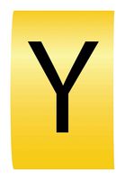 MULTICOMP PRO MP015660 CABLE MARKER, CARRIER, BLACK/YELLOW, Y ROHS COMPLIANT: YES