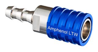 LIQUID COOLING SKT, VALVE, BLUE, 1/4IN