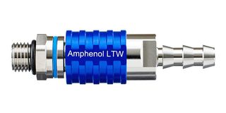 LIQUID COOLING PL-SKT, VALVE, BL, 7/16IN
