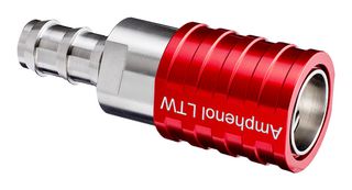 LIQUID COOLING SOCKET, VALVE, RED, 1/2IN