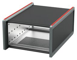 NVENT SCHROFF 24581-331 CASE, DESKTOP, ALUMINIUM, 3U, 63HP