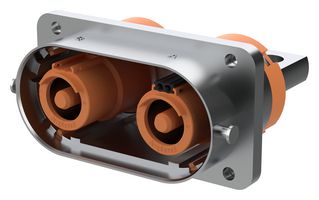 AMPHENOL SINE/TUCHEL C215 2AG21 000 01 HIGH PWR CONN, RCPT, 2P, 1.5KV, 520A/PNL ROHS COMPLIANT: YES