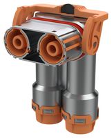 AMPHENOL SINE/TUCHEL C215 2BK11 070 01 HIGH PWR CONN, PLUG, 2P, 1.5KV, 520A/CBL ROHS COMPLIANT: YES
