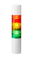 PATLITE LR5-302WEBW-RYG SIGNAL TOWER W/ ENET, AMB/GRN/RED, 24VDC