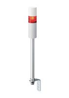 PATLITE LR5-102LEBW-R SIGNAL TOWER WITH ETHERNET, RED, 24VDC ROHS COMPLIANT: YES