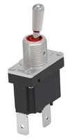 TE CONNECTIVITY - ALCOSWITCH DST12SS625 TOGGLE SWITCH, SPDT, 12A, 250VAC, PANEL