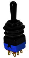 APEM 12147AD2GK TOGGLE SWITCH, DPDT, 4A, 30VDC