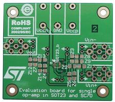 STMICROELECTRONICS STEVAL-CCA022V1 DEMO BOARD, OPERATIONAL AMPLIFIER