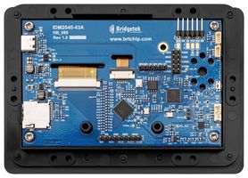 BRIDGETEK IDM2040-43A TFT LCD DISPLAY, 4.3", 480X272 PIXEL, 5V