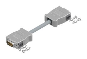 AMPHENOL CONEC 16-512370 CABLE ASSY, 9P, D SUB PLUG-RCPT, 3M ROHS COMPLIANT: YES