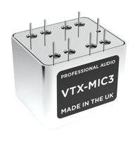 VIGORTRONIX VTX-MIC3 MICROPHONE I/P XFMR, 18/988OHM, TH ROHS COMPLIANT: YES