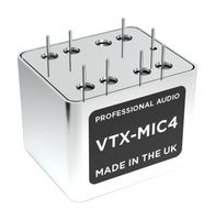 VIGORTRONIX VTX-MIC4 MICROPHONE I/P XFMR, 18.5OHM/1.5KOHM, TH