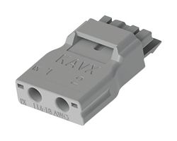 KYOCERA AVX 009288002000906 CONN, HERMAPHRODITIC, 2POS, 5MM, CABLE