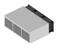 FISCHER ELEKTRONIK LA 11 150 230 FAN COOLED HEAT SINK, 50 M3/H, 230VAC ROHS COMPLIANT: YES