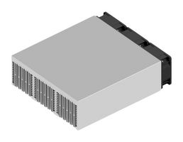 FISCHER ELEKTRONIK LA 11 250 24 FAN COOLED HEAT SINK, 80 M3/H, 24VDC ROHS COMPLIANT: YES