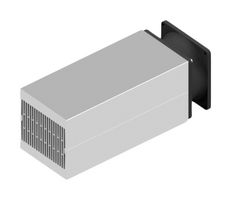 FISCHER ELEKTRONIK LA 21 200 24 FAN COOLED HEAT SINK, 107 M3/H, 24VDC ROHS COMPLIANT: YES