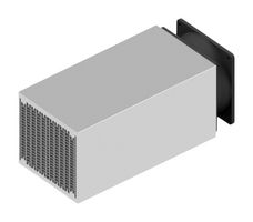 FISCHER ELEKTRONIK LA HB 1 250 24 FAN COOLED HEAT SINK, 276 M3/H, 24VDC ROHS COMPLIANT: YES